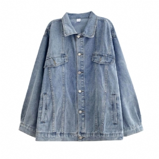 2023 Casual Denimjakker Løse Modejakker Toppe