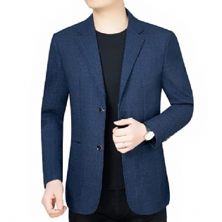 2023 Herreblazere Casual Business Slanke Enkeltradede To Knapper