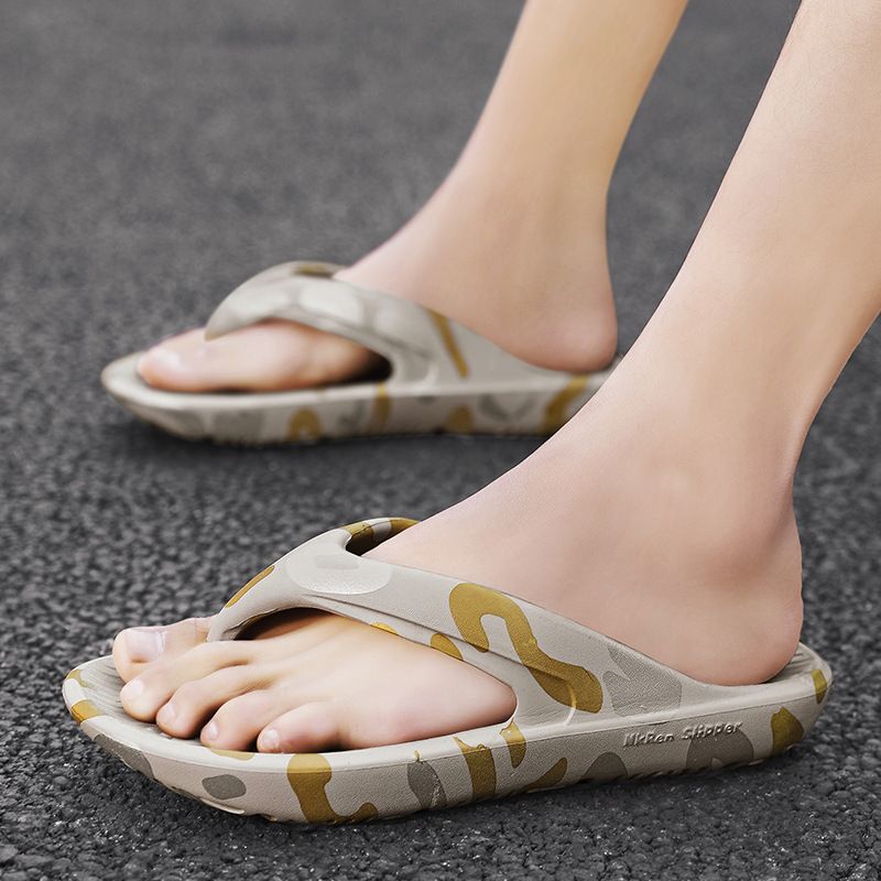 2023 Mænds Flip-flops Trendy Hjemmesko Til Hjemmet Til Kvinder Lette Åndbare Strandsandaler