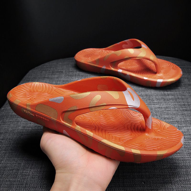 2023 Mænds Flip-flops Trendy Hjemmesko Til Hjemmet Til Kvinder Lette Åndbare Strandsandaler