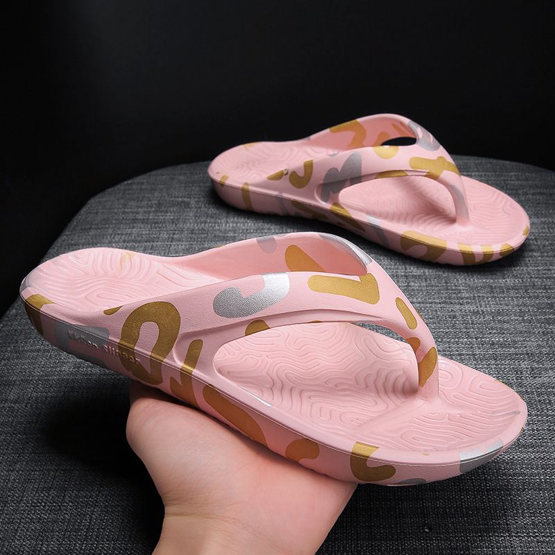 2023 Mænds Flip-flops Trendy Hjemmesko Til Hjemmet Til Kvinder Lette Åndbare Strandsandaler