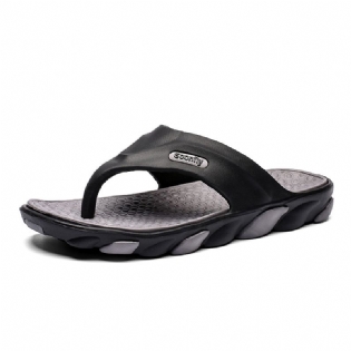 2023 Sommer Trendy Hjemmesko Udendørs Flip Flops Stor Størrelse Mænds Afslappede Sandaler Strandsandaler Mænd