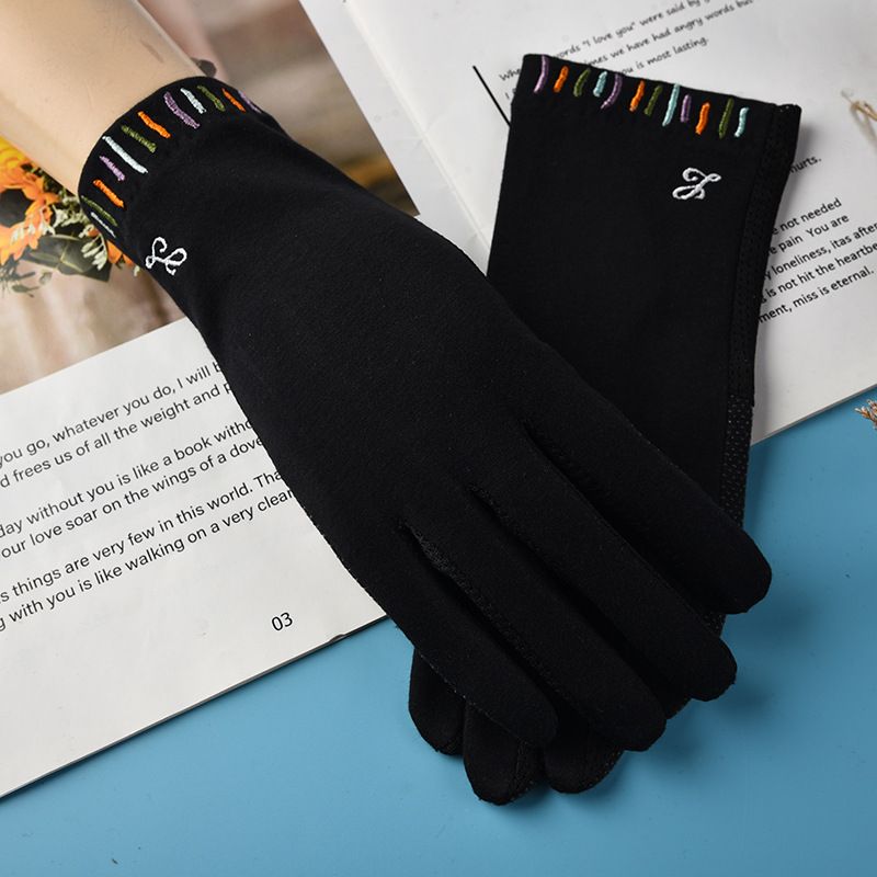 2023 Sommerhandsker Kører Tynde Udendørs Skridsikker Berøringsskærm Til Kvinder Åndbare Splitfingerhandsker