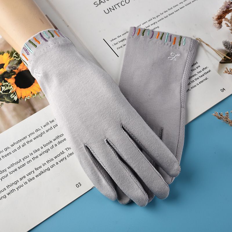 2023 Sommerhandsker Kører Tynde Udendørs Skridsikker Berøringsskærm Til Kvinder Åndbare Splitfingerhandsker