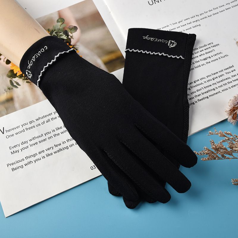 2023 Sommerhandsker Kører Tynde Udendørs Skridsikker Berøringsskærm Til Kvinder Åndbare Splitfingerhandsker