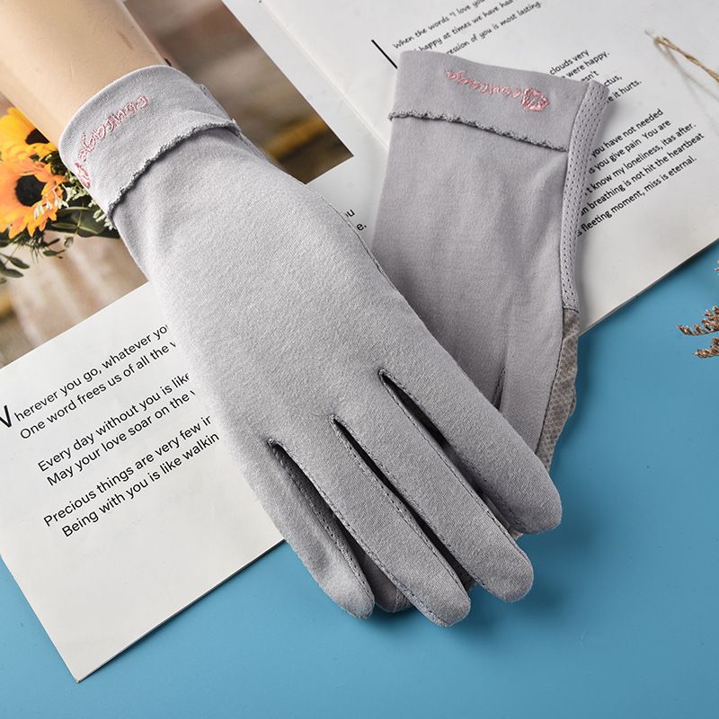 2023 Sommerhandsker Kører Tynde Udendørs Skridsikker Berøringsskærm Til Kvinder Åndbare Splitfingerhandsker