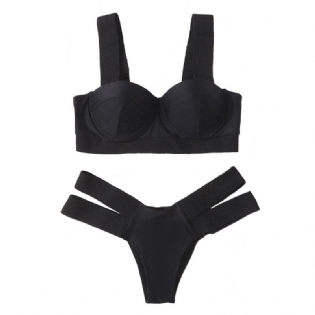 2023bikini Ny Badedragt Syning Stål Støtte Sexet Kvindelig Bikini Farve