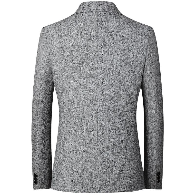 Blazere Til Mænd Casual Spring Tynde Enkeltradet To Knapper
