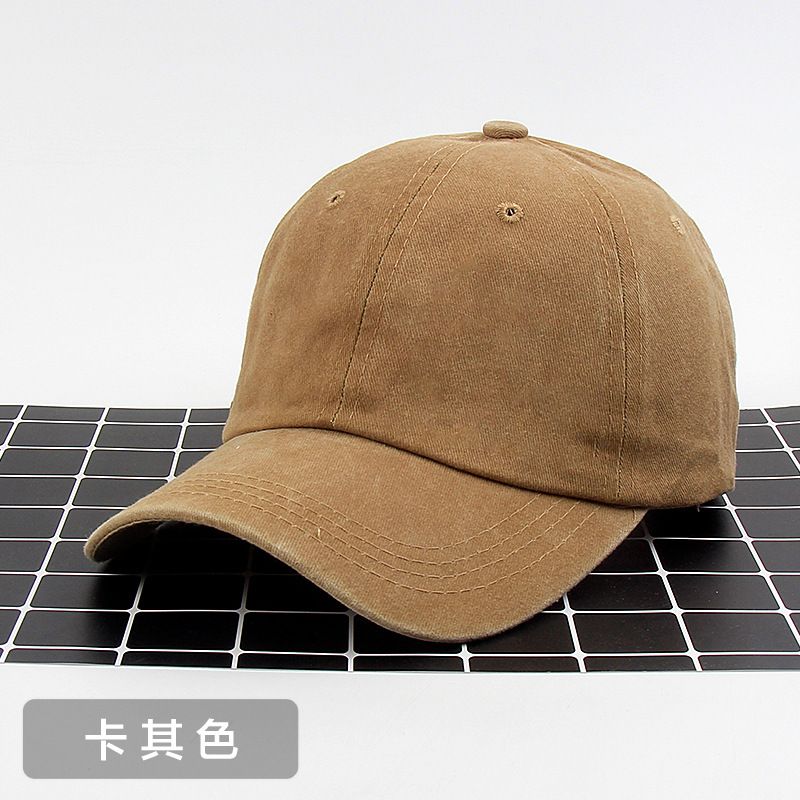 Bomuld Lavet Gammel Baseball Cap Brugerdefineret Denim Peaked Cap Street Efterår Vinter Hat Kvindelige Print