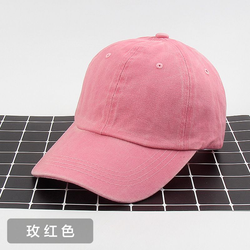 Bomuld Lavet Gammel Baseball Cap Brugerdefineret Denim Peaked Cap Street Efterår Vinter Hat Kvindelige Print