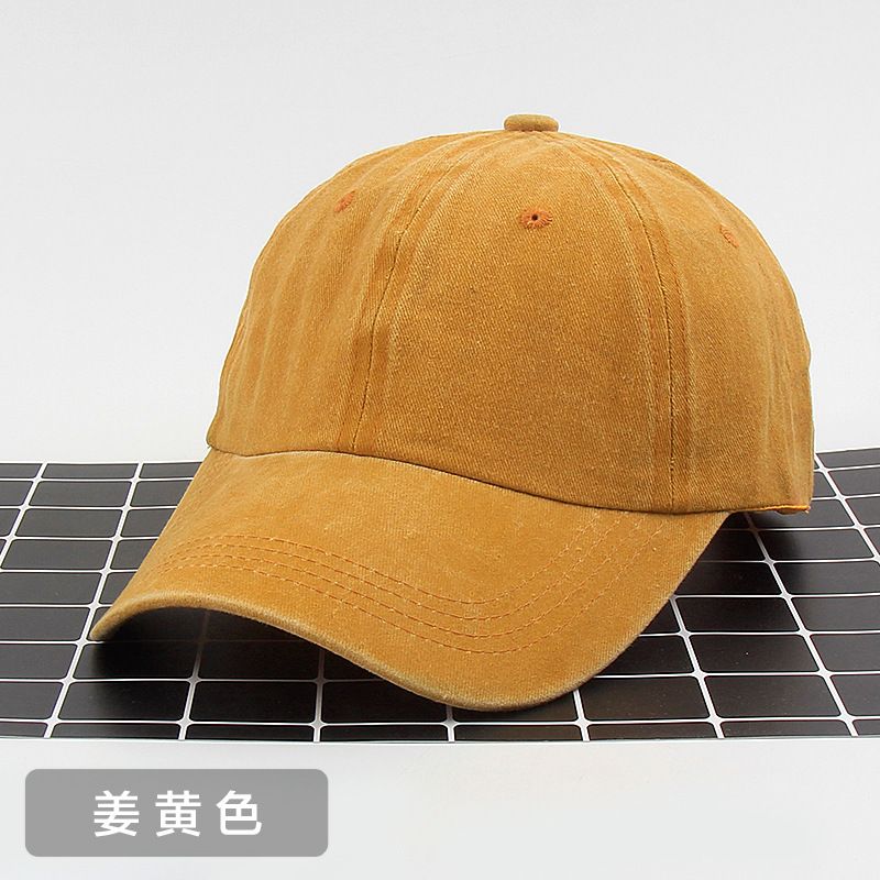Bomuld Lavet Gammel Baseball Cap Brugerdefineret Denim Peaked Cap Street Efterår Vinter Hat Kvindelige Print