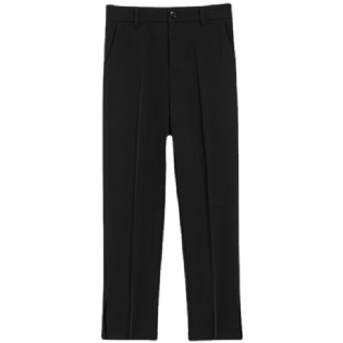 Dame Jakkesæt Bukser Lige Casual Cropped Slids Harem