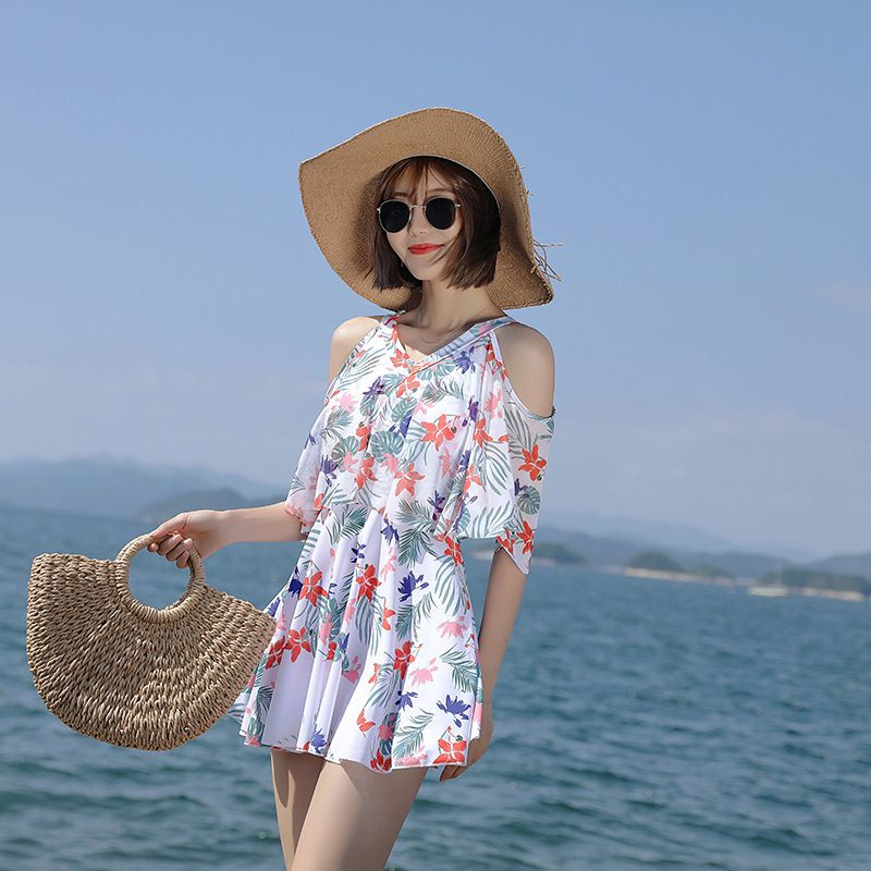 Dame Strand Badedragt Todelt Beach Beauty Back