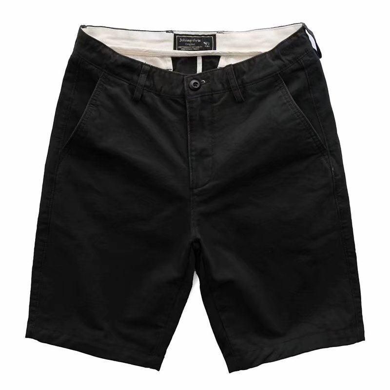 Elastisk Talje Casual Shorts 2023 Sommer Nye Mænd Ensfarvet Trendy Tether