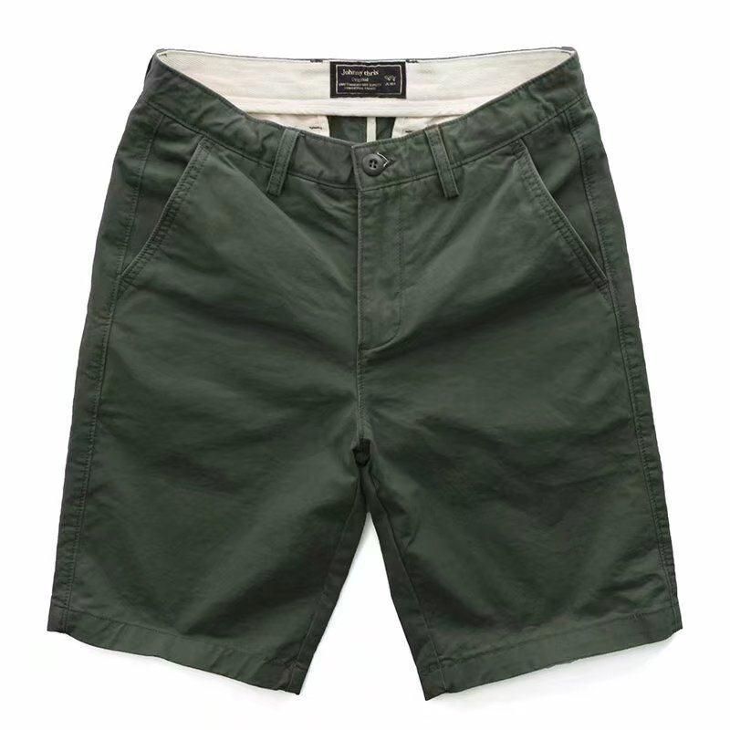 Elastisk Talje Casual Shorts 2023 Sommer Nye Mænd Ensfarvet Trendy Tether