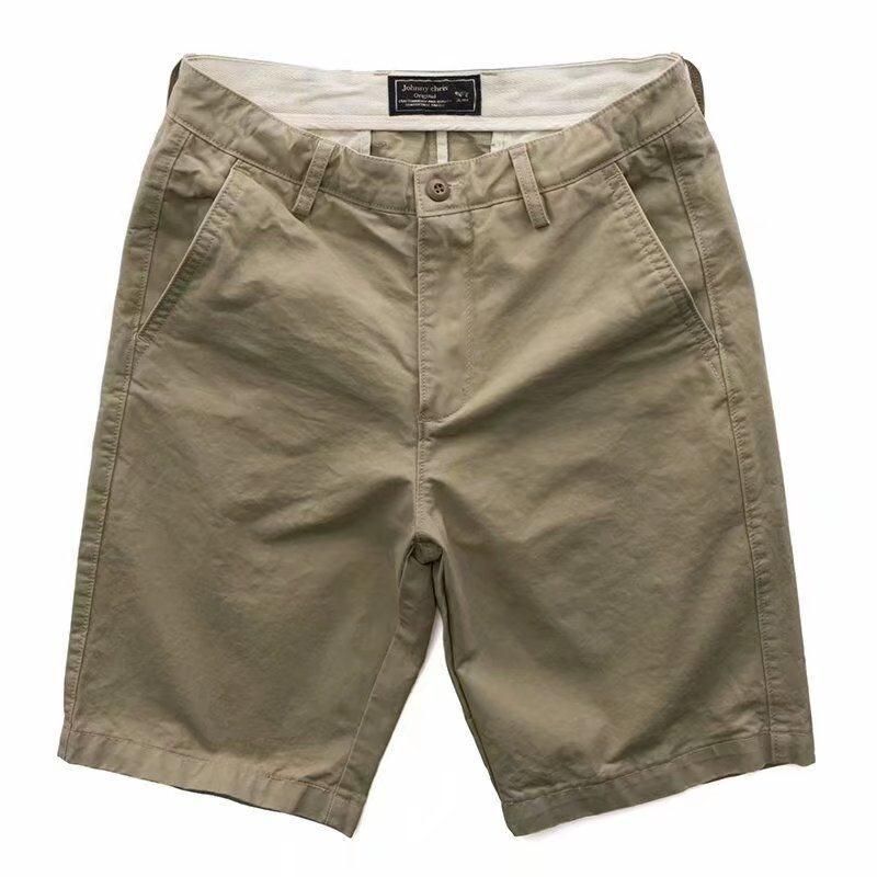 Elastisk Talje Casual Shorts 2023 Sommer Nye Mænd Ensfarvet Trendy Tether