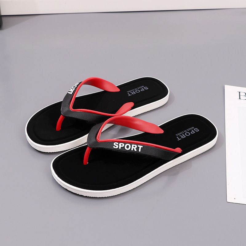 Flip Flops Pvc Gummi Skridsikre Herresandaler Sommer Klipklapper Herre Strandsko Tøfler Sko