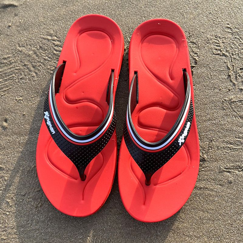 Flip Flops Sommer Skridsikre Slidstærke Afslappede Mode Sandaler Hjemmesko Herre Personlige Strandsko