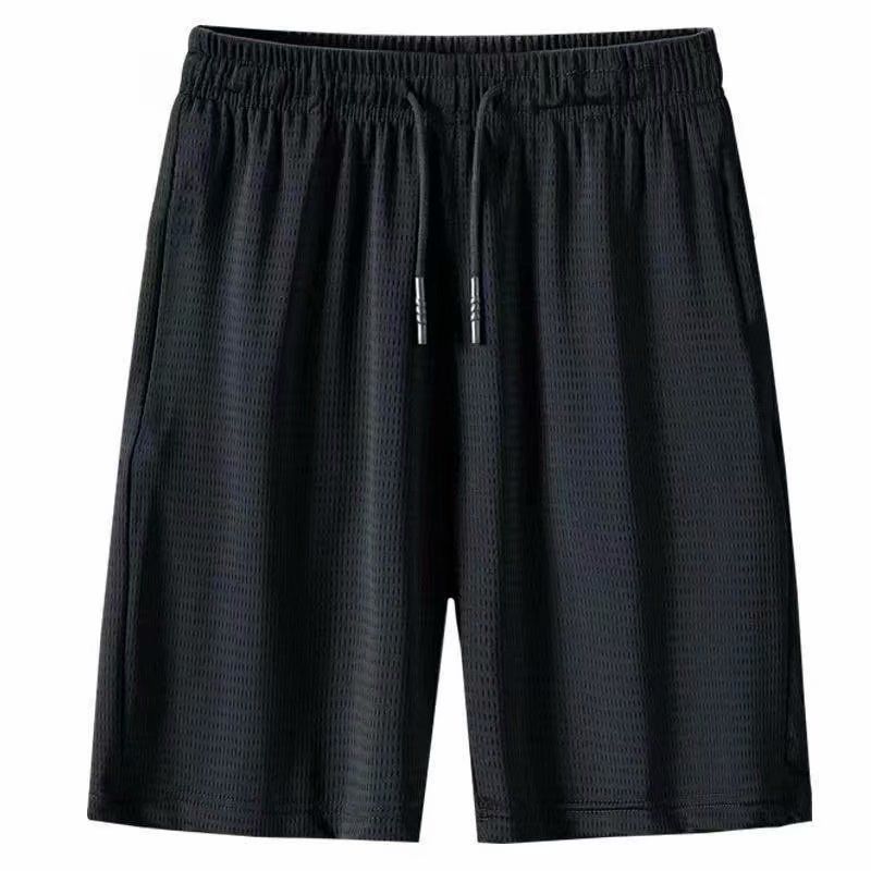 Herre Sommer Mesh Camouflageshorts Høj Elastisk Åndbar