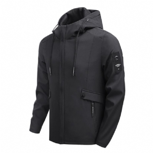 Herre Tynd Jakke Slim Fit Casual Windbreaker Trendy