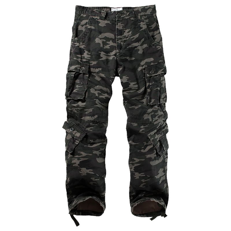 Herrebukser Camouflager Udendørs Multi-pocket Løse Overalls