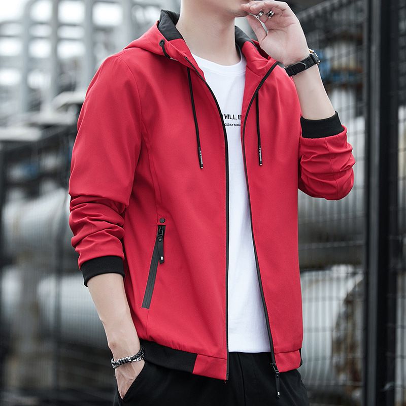 Herrejakke Slim Fit Smuk Afslappet