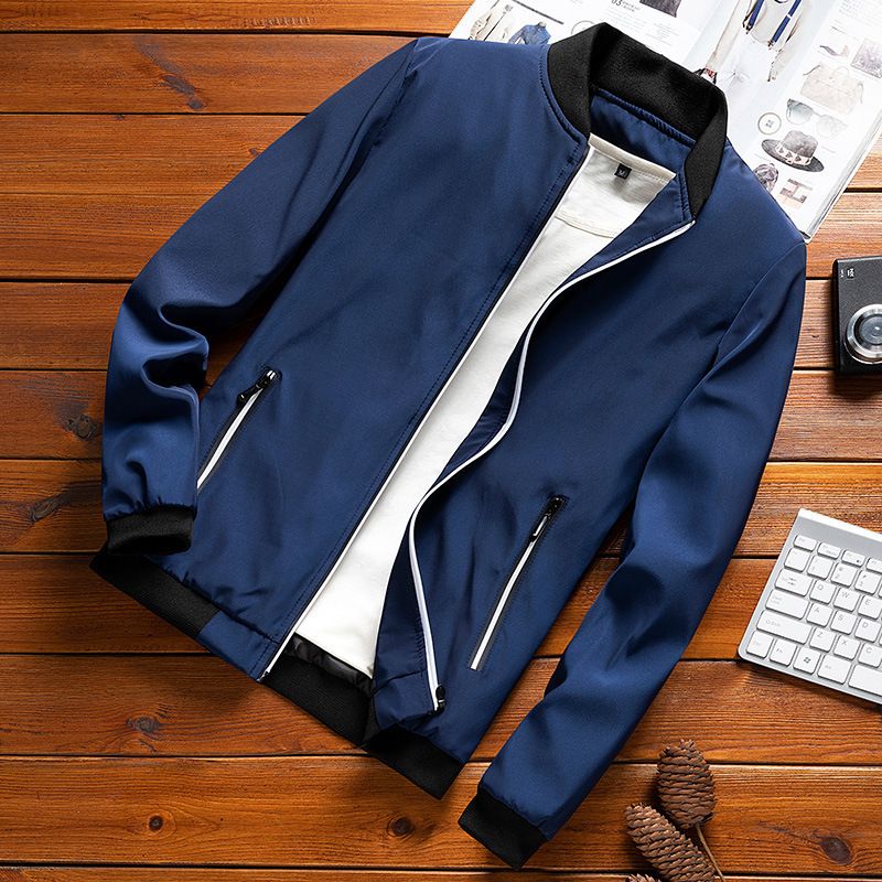 Herrejakker Trendy Frakker Casual Slim Fit