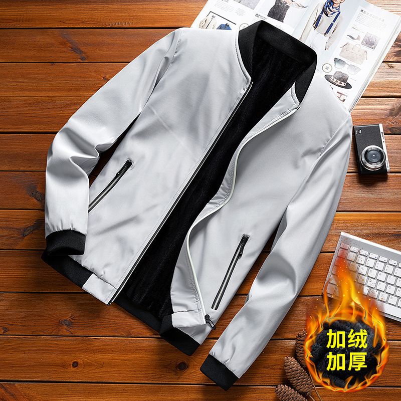 Herrejakker Trendy Frakker Casual Slim Fit