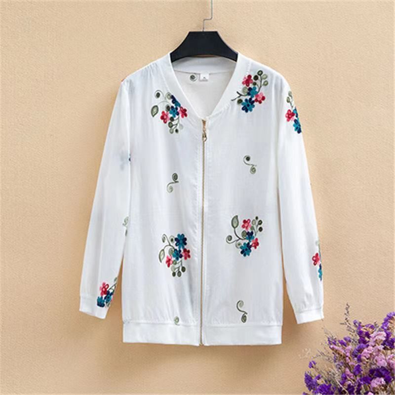 Light Coats Cropped Jakker Dame Printede Overdele Aircondition Skjorter