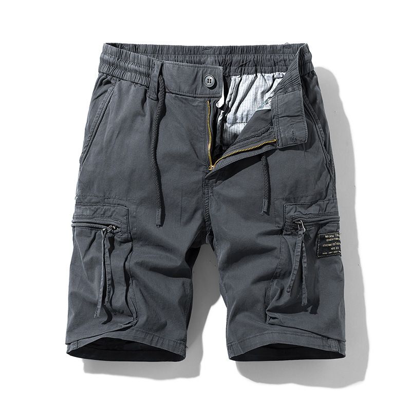 Mænd Shorts Cargo Lommer Tynd Elastik