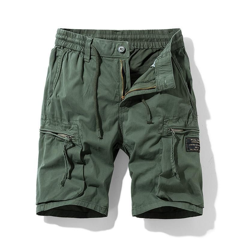 Mænd Shorts Cargo Lommer Tynd Elastik