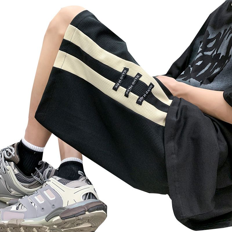 Mænds Afslappede Shorts Sommer Tynde Sektion Farve Matchende Sport Trend