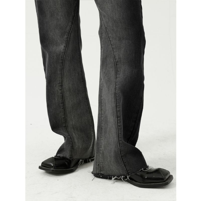 Mænds Kontrastfarvede Jeans