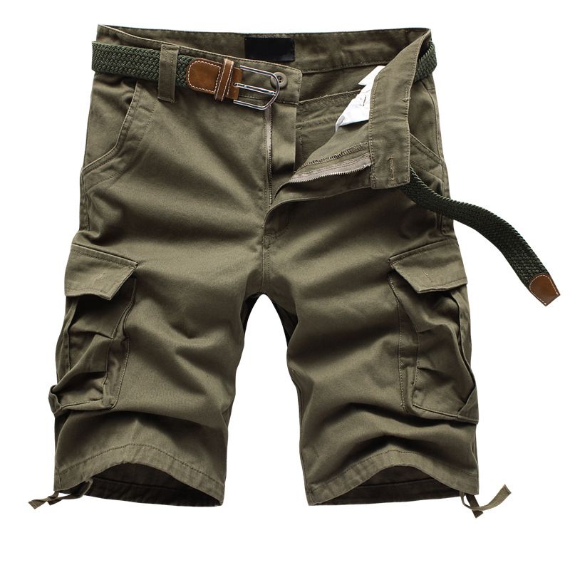 Mænds Sportsshorts Fem Punkts Arbejdstøj Multilommer Løse Stor Størrelse Casual