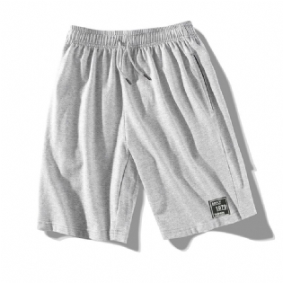 Mænds Sportsshorts Løse Lige Tynde Sektion Strand Casual Fem Point Trend