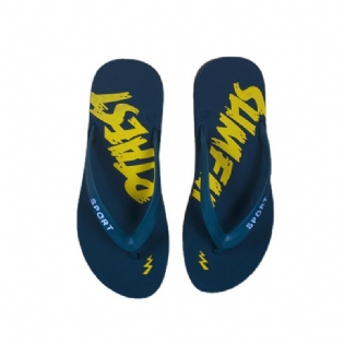 Mode Mænds Flip-flops Skridsikre Trend Strandsko Sommer Sandaler Hjemmesko