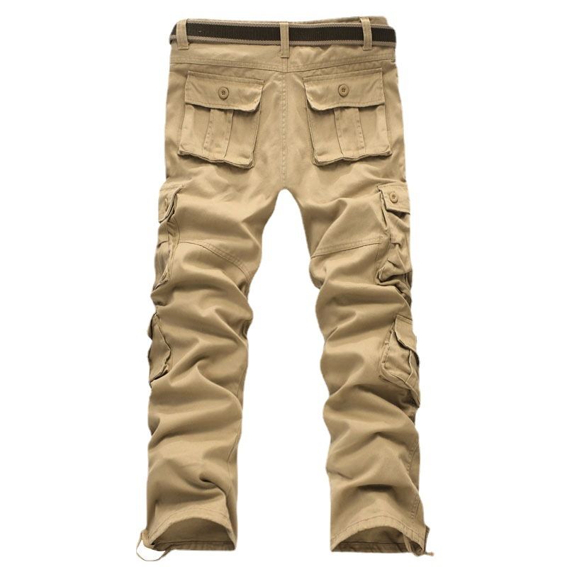 Multi-pocket Tooling Bukser Sportsbukser Mænds Løse Lige Slidbestandige Casual