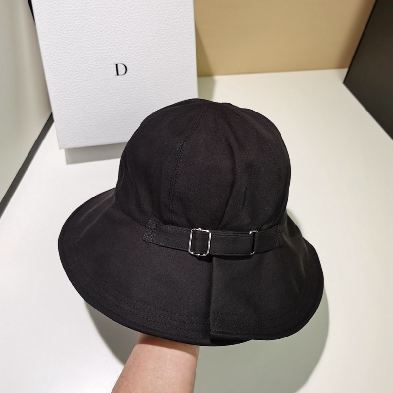 Ny Forårs- Og Sommerkuppel Elegant Bred Skygget Solsejl Fiskerhat Damevaskehat Sammenfoldelig Hat