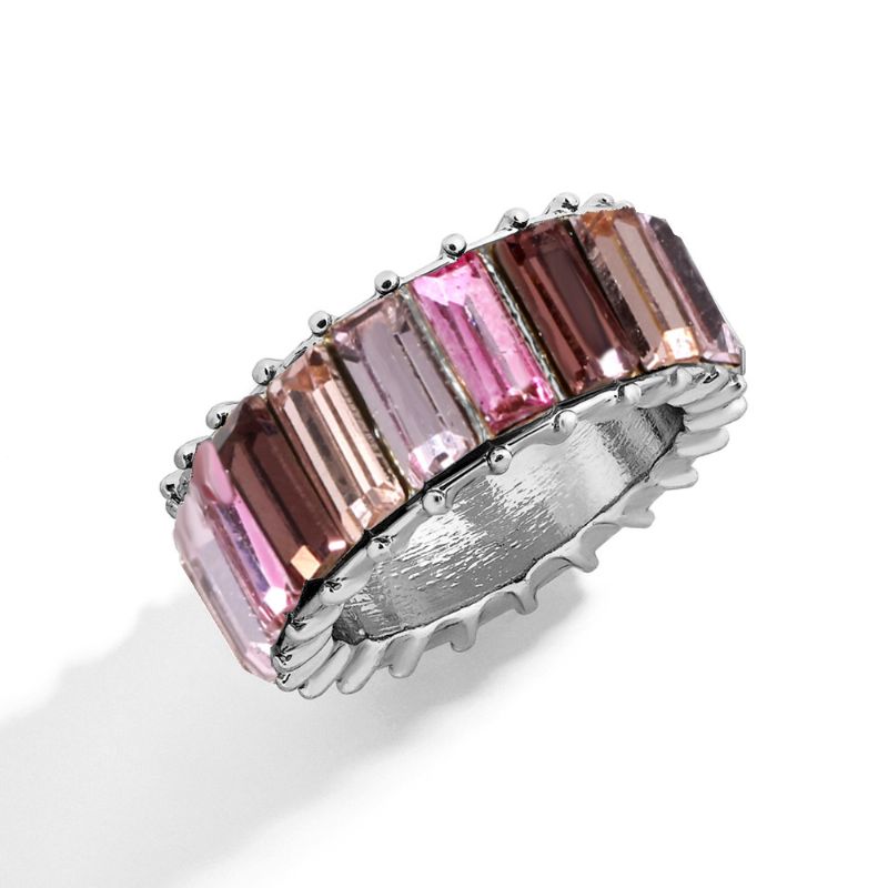 Ny Legering Diamantring Smykker Farverige Personlighed Mode Geometriske Ring