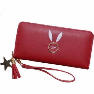 Ny Lynlås Pung Dame Stor Kapacitet Multi-card Mobiltelefon Håndledsbælte Clutch