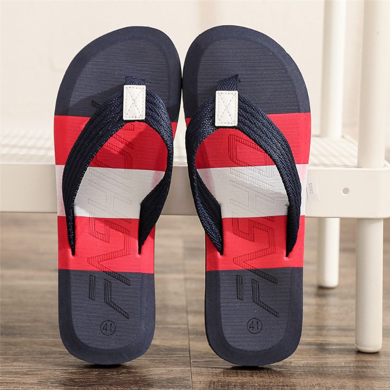 Nye Mænd Hjemmesko Flip-flops Sko Mænds Sommer Mode Trend Strand