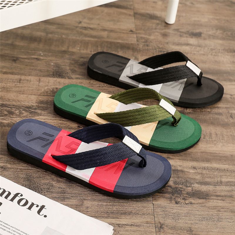 Nye Mænd Hjemmesko Flip-flops Sko Mænds Sommer Mode Trend Strand