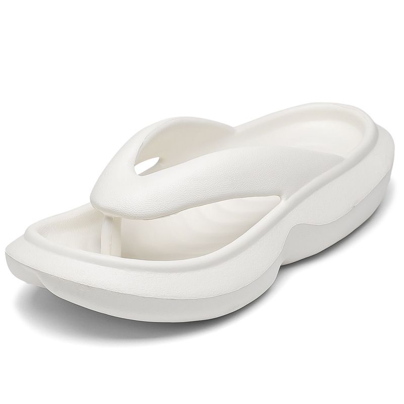 Nye Sommer Tyksålede Flip-flops Herre Skridsikre Flip-flop Sandaler Hjemmesko Blødsålede Kvinder