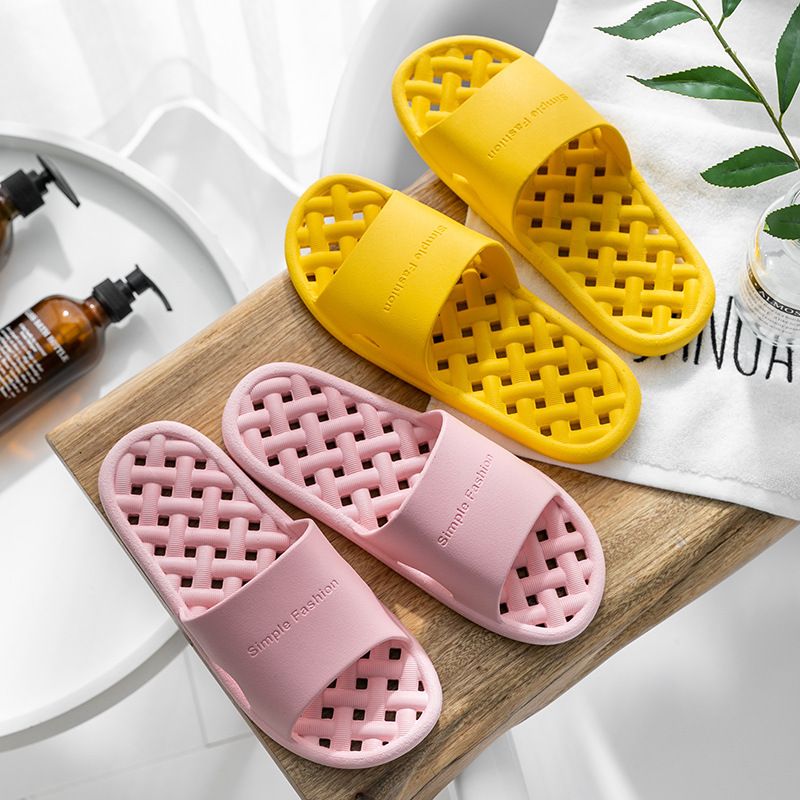 Nye Sommerparmodeller Mænds Og Kvinders Sandaler Hjemmesko Sko Hjemme Badeværelse Skridsikre Slidbestandige Deodorant Blød Bund