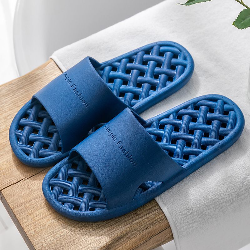 Nye Sommerparmodeller Mænds Og Kvinders Sandaler Hjemmesko Sko Hjemme Badeværelse Skridsikre Slidbestandige Deodorant Blød Bund
