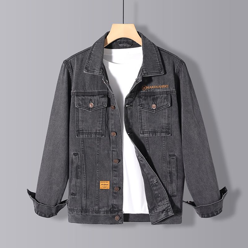 Overtøj Mænd Tynde Denim Jakker Trend