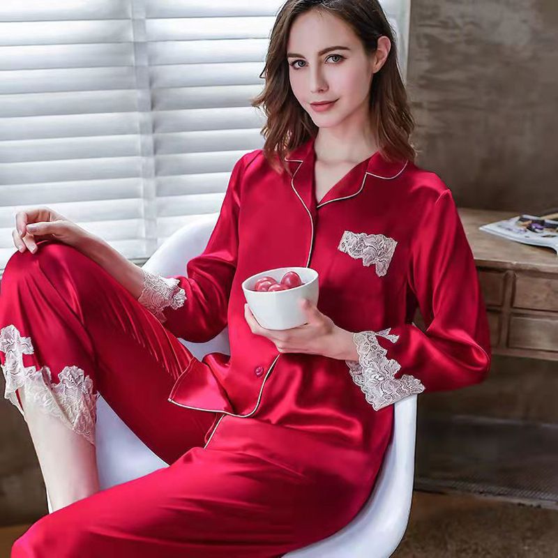 Pyjamas Blonder Tyndt Sødt Hjemmetøj