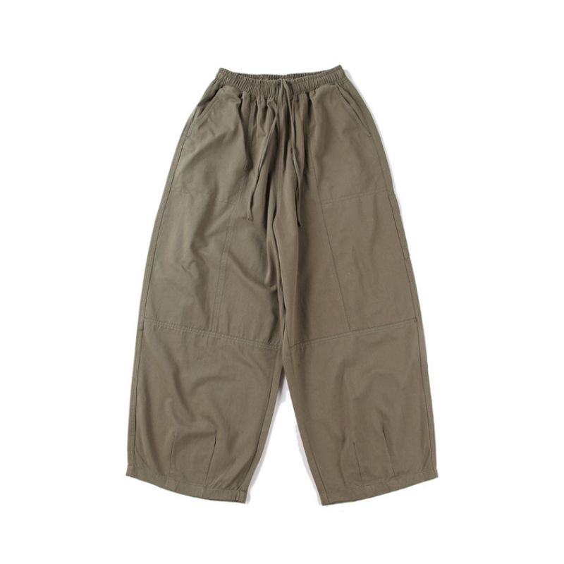 Retro Overalls Løse Brede Benbukser Casual Mænd