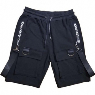 Shorts Til Mænds Multi-lomme Værktøj Med Fem-punkts Løs Afslappet Sport
