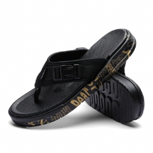 Sommer Ny Indendørs Og Udendørs Strand Trend Mode Eva Flip-flop Sandaler Hjemmesko Sko Flip-flops Mandlige